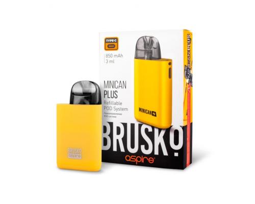 Многоразовая POD-Система Brusko Minican Plus (желтый)