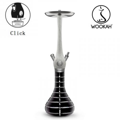 Кальян Wookah White Nox Mastercut Striped Black Click (Клик)