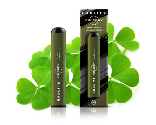Электронная сигарета Luxlite Saltery со вкусом ирландского табака
