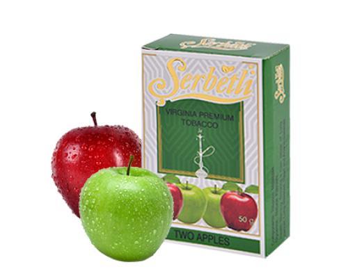 Serbetli two apples (кислое зеленое и сладкое красное яблоко, с нотами аниса)