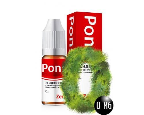Жидкость для эл. сигарет PONS 0 мг. зеро 10 мл.